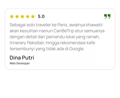 Testimonial paket tour luar negeri 3