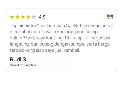 Testimonial paket tour luar negeri